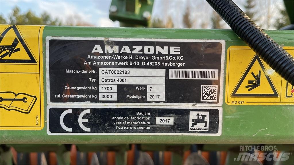 Amazone Catros 4001 Talířové brány