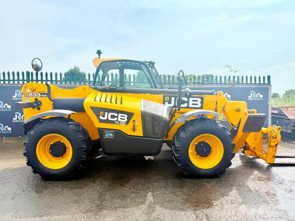 JCB 533-105 Teleskopické manipulátory
