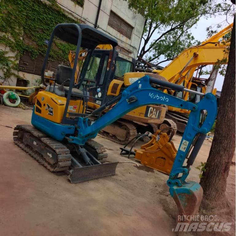 Kubota U 15 Mini rýpadla < 7t