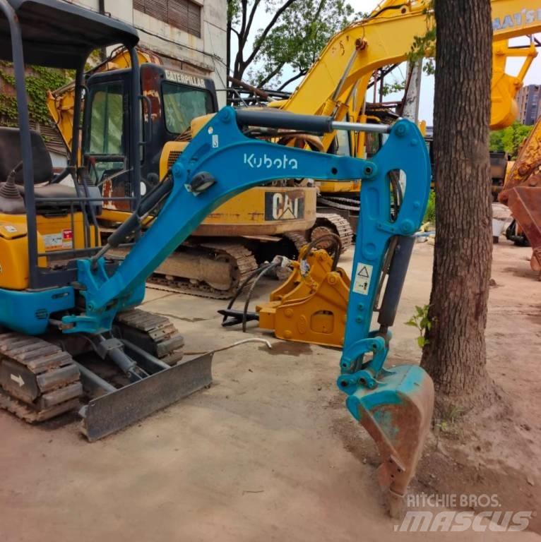 Kubota U 15 Mini rýpadla < 7t