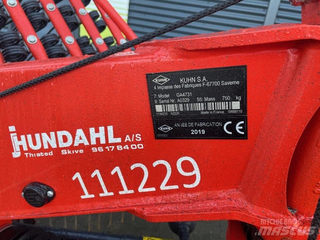 Kuhn GA 4731 Obraceče a shrabovače sena