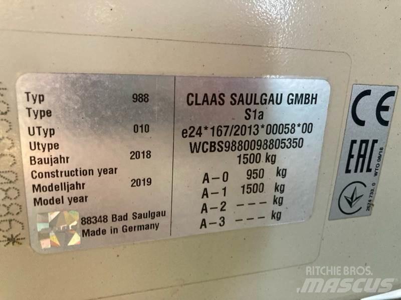CLAAS Liner 2900 Řádkovací žací stroje