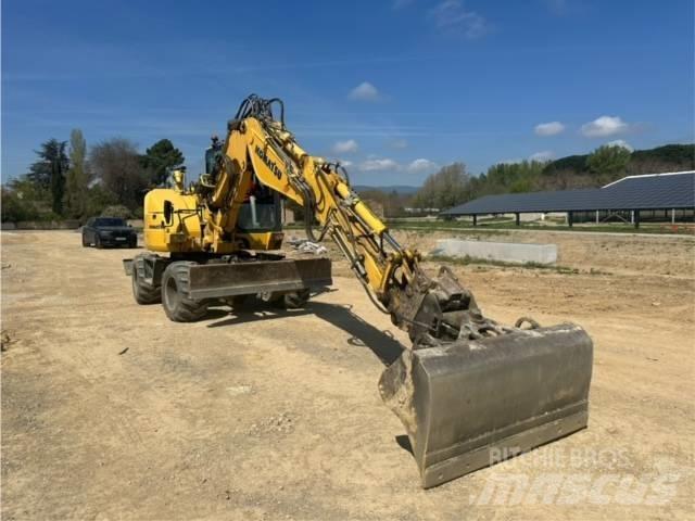 Komatsu PW98 MR-10 Kolová rýpadla