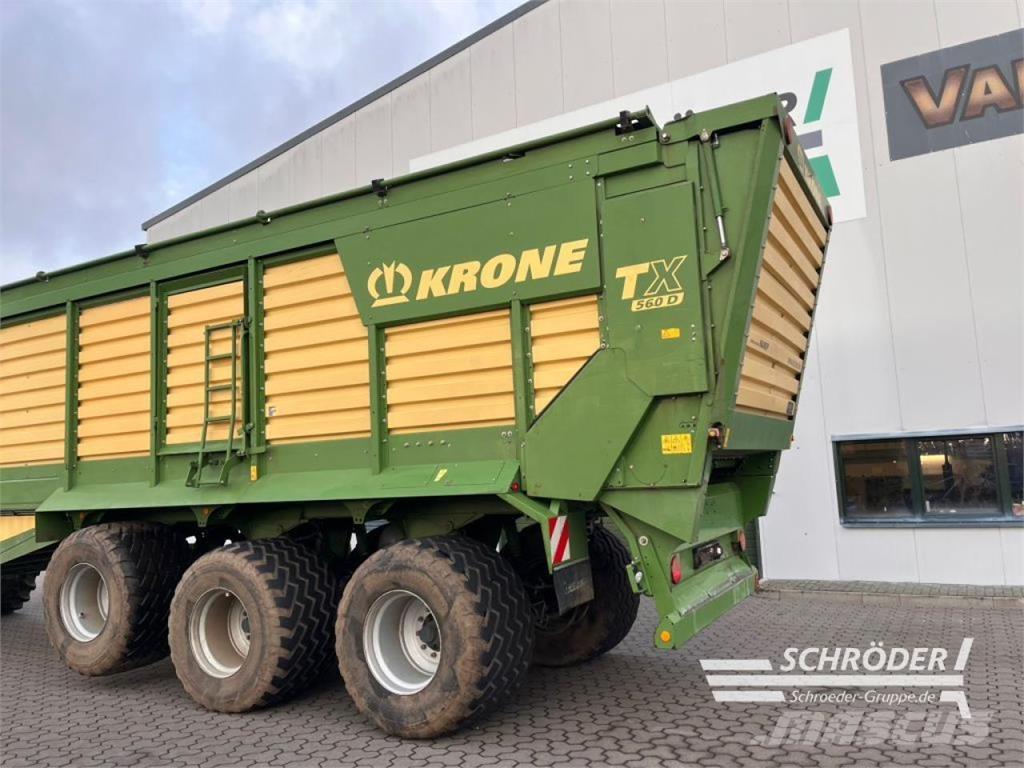 Krone TX 560 D Obilné návěsy