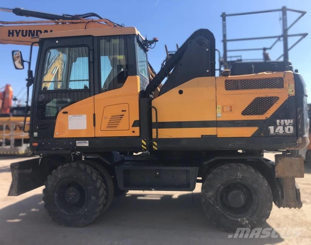 Hyundai HW140 Kolová rýpadla