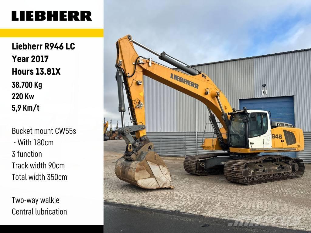 Liebherr R 946 Pásová rýpadla