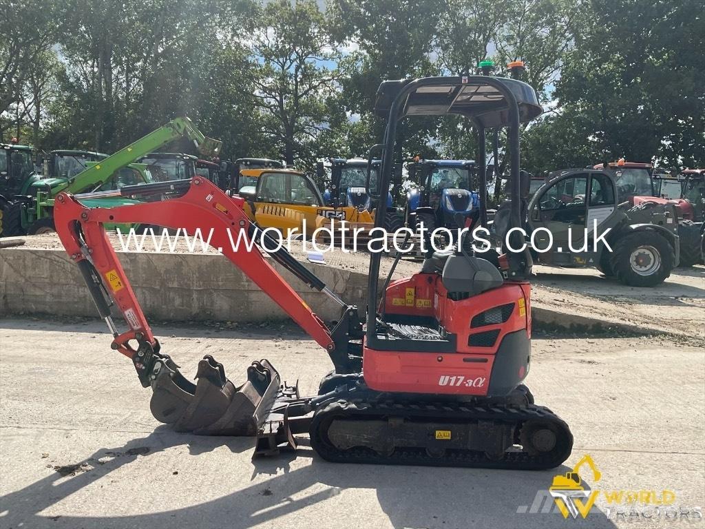 Kubota U 17-3 Mini rýpadla < 7t