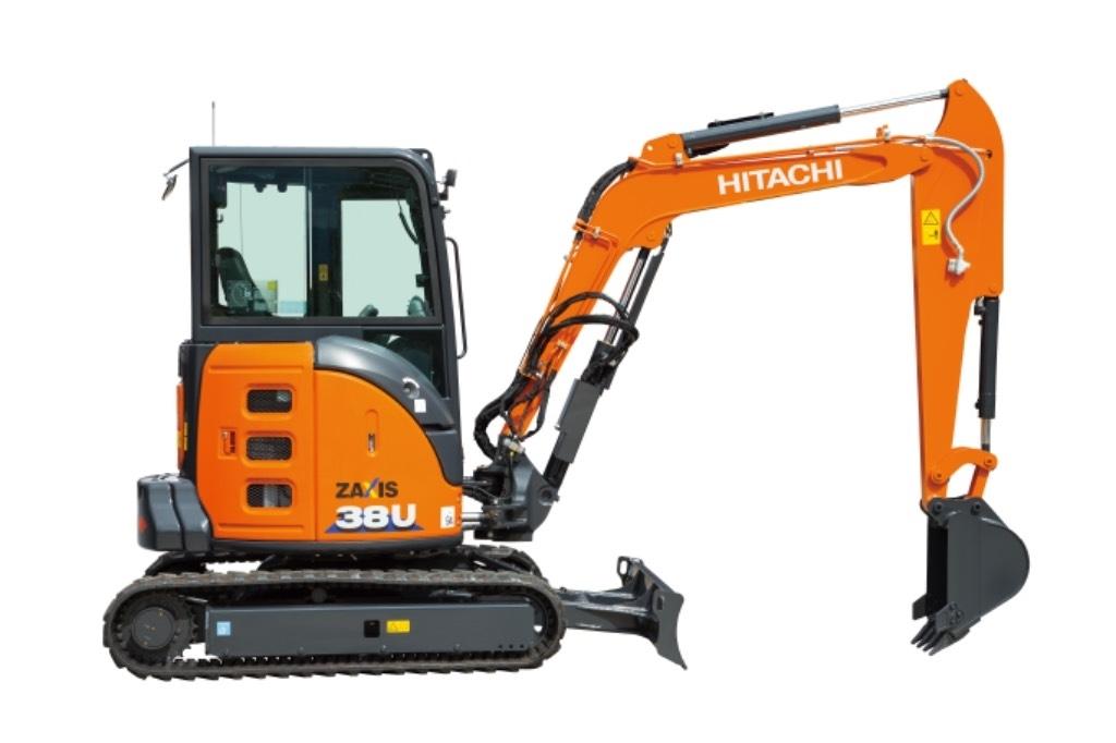 Hitachi ZX38U-6 Mini rýpadla < 7t