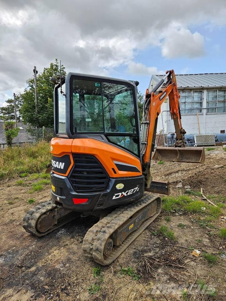 Doosan DX 27 Z Mini rýpadla < 7t