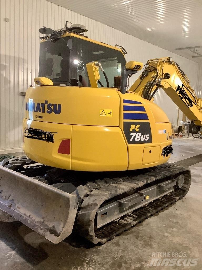 Komatsu Pc 78 us- 10 Midi rýpadla 7t - 12t