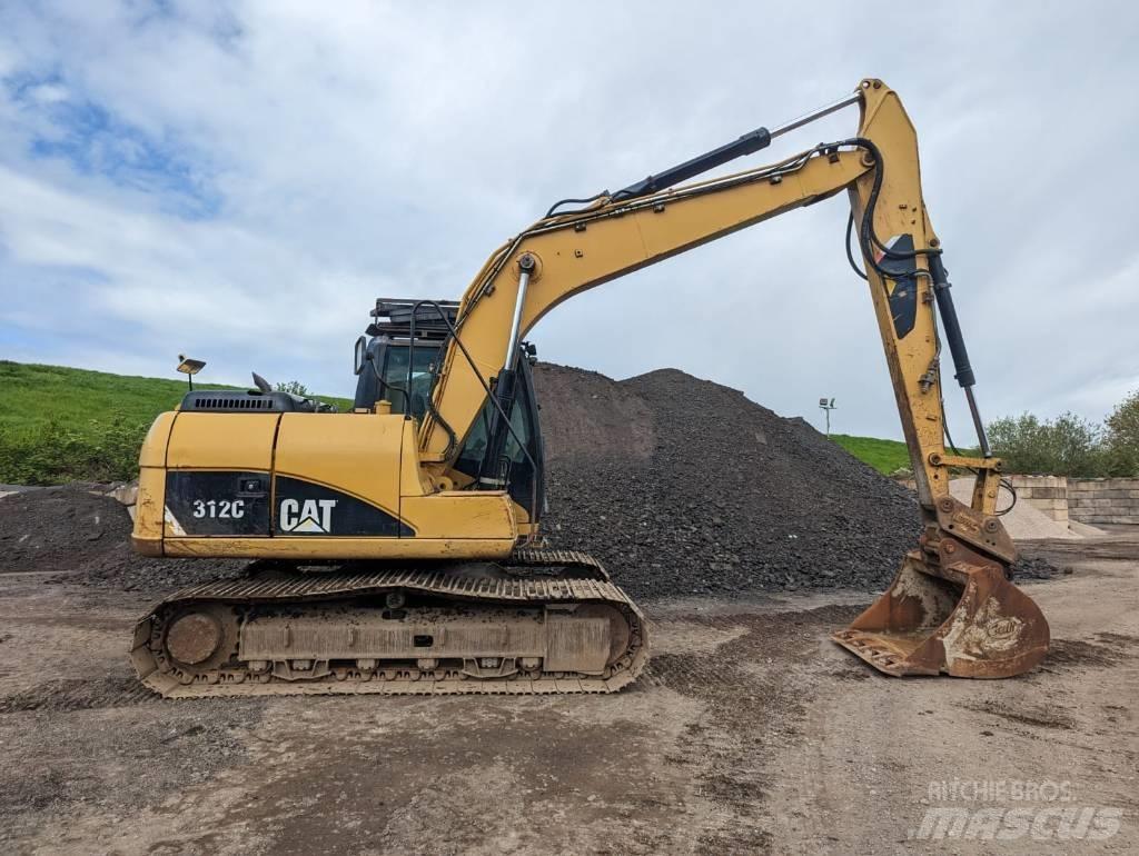 CAT 312 C Pásová rýpadla
