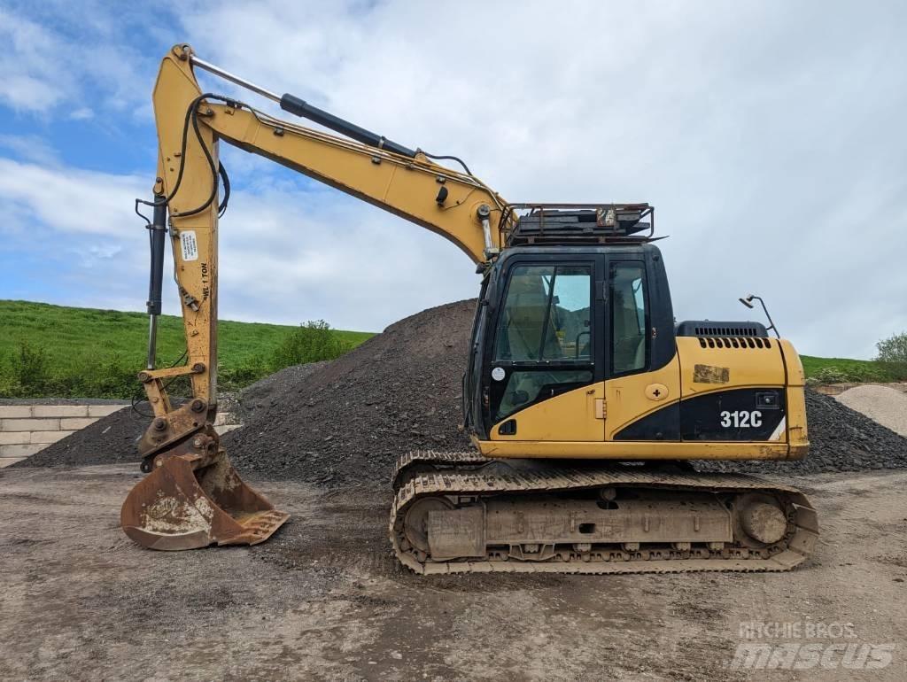 CAT 312 C Pásová rýpadla