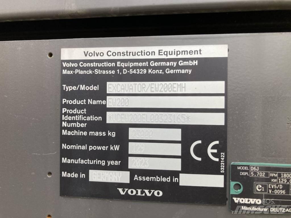 Volvo EW 200 E MH Kolová rýpadla