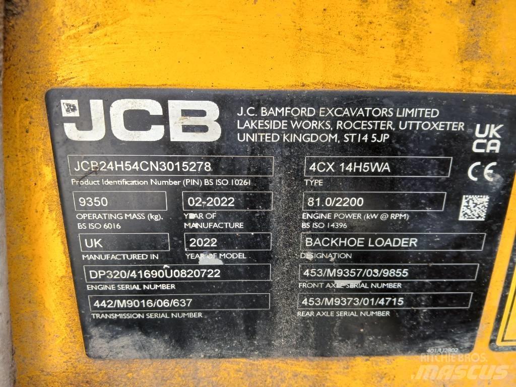 JCB 4 CX Pro AEC Rýpadlo-nakladače