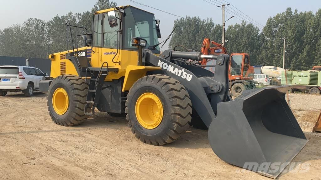 Komatsu WA 380-6 Kolové nakladače