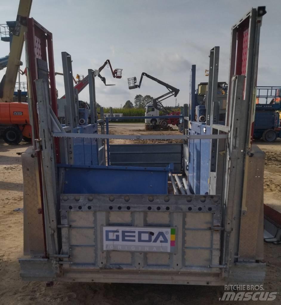 Geda 1500 Z/ZP Kladkostroje, navijáky a stavební výtahy