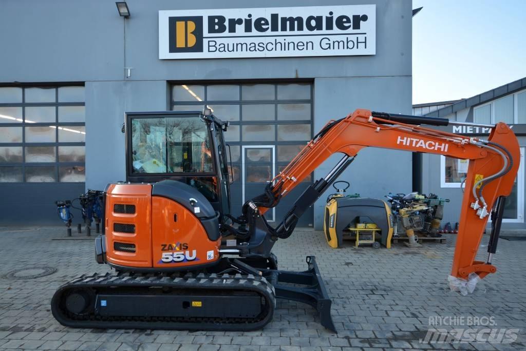 Hitachi ZX 55 U-6 Mini rýpadla < 7t