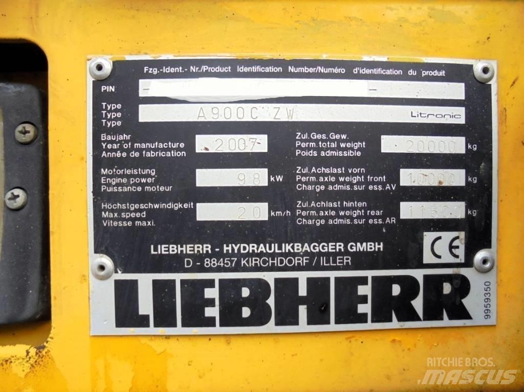 Liebherr A 900 C ZW Kolová rýpadla