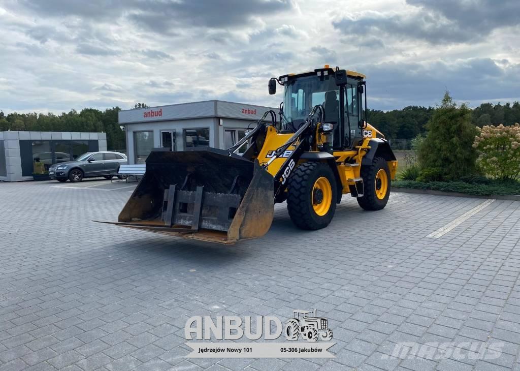 JCB 411 HT Kolové nakladače