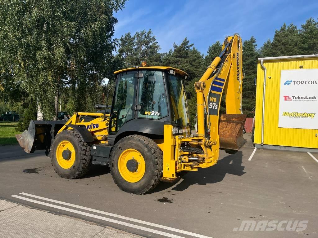 Komatsu WB 97 S-8 Rýpadlo-nakladače