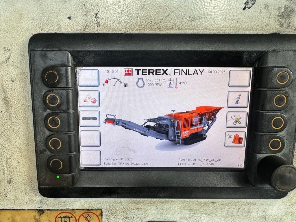 Terex Finlay J-1160 Mobilní drtiče
