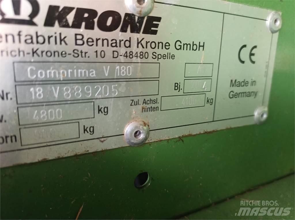 Krone V 180 XC Lis na válcové balíky