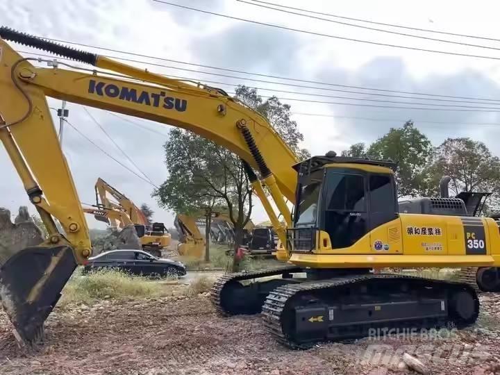 Komatsu PC350 Pásová rýpadla
