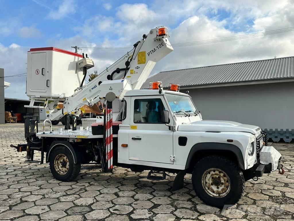 Land Rover Defender Jeřáby pro těžký terén