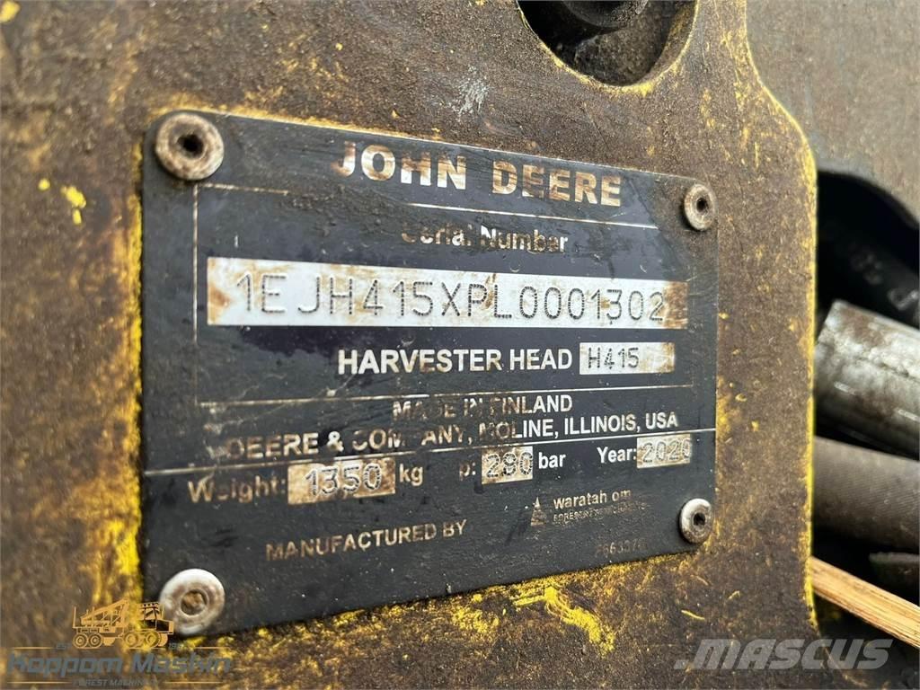 John Deere H415 Těžební hlavy