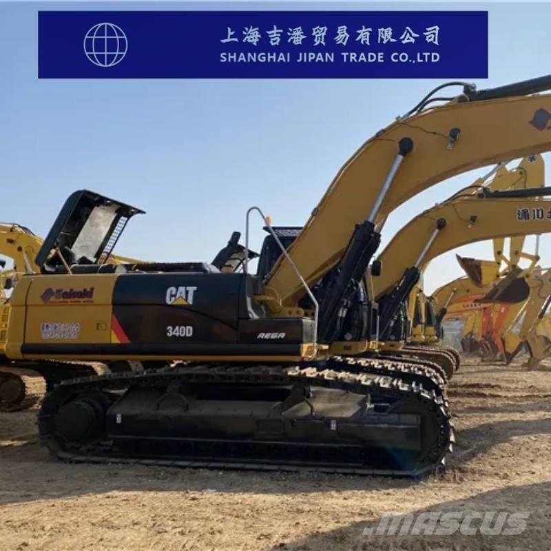 CAT 340 D Pásová rýpadla
