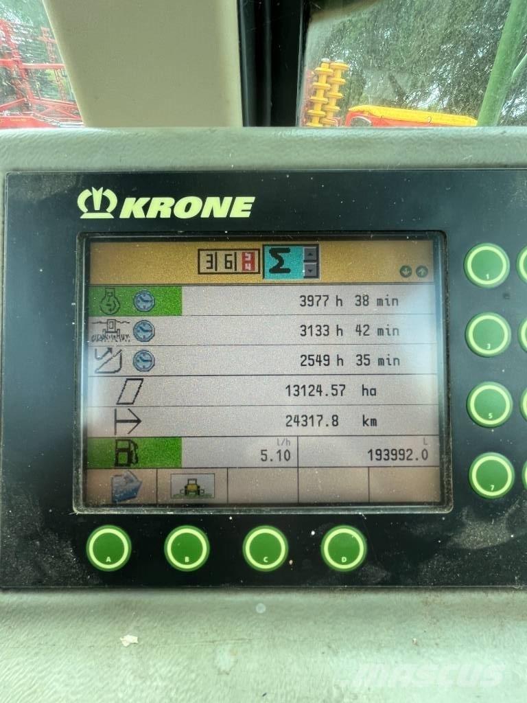 Krone Big X 500 Samojízdné sekačky