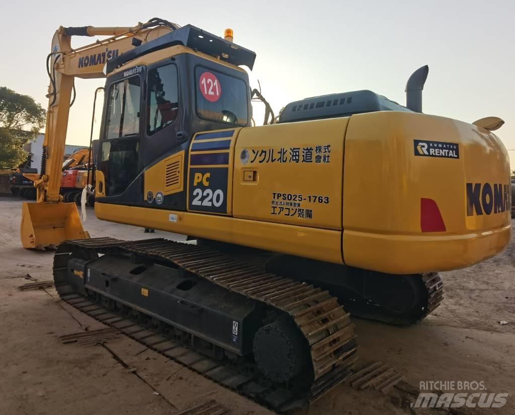 Komatsu PC 220-7 Pásová rýpadla