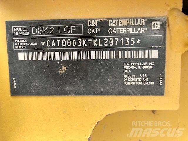 CAT D 3 K 2 LGP Pásové dozery
