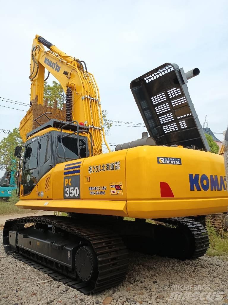 Komatsu PC 350 Pásová rýpadla