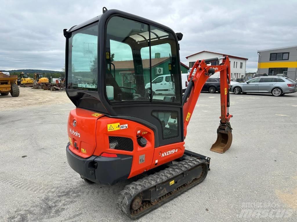 Kubota KX 019-4 Mini rýpadla < 7t