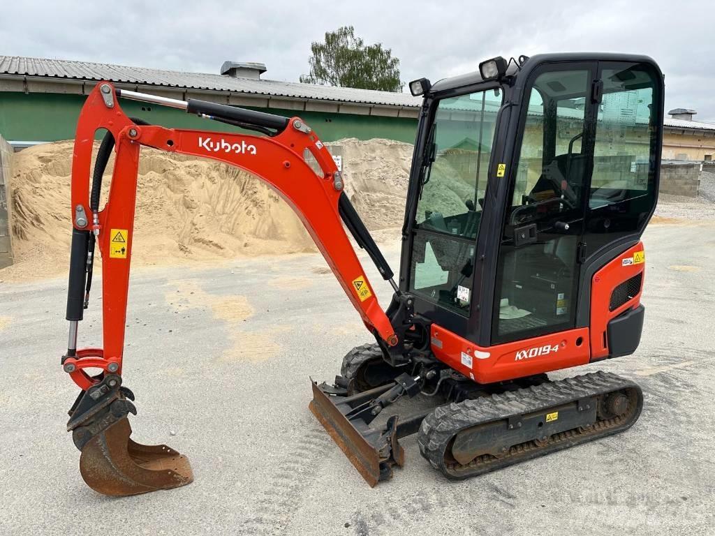 Kubota KX 019-4 Mini rýpadla < 7t