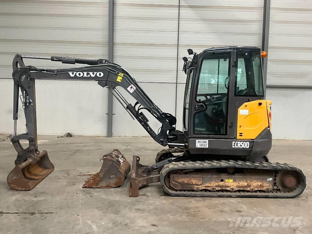 Volvo ECR 50 D Mini rýpadla < 7t