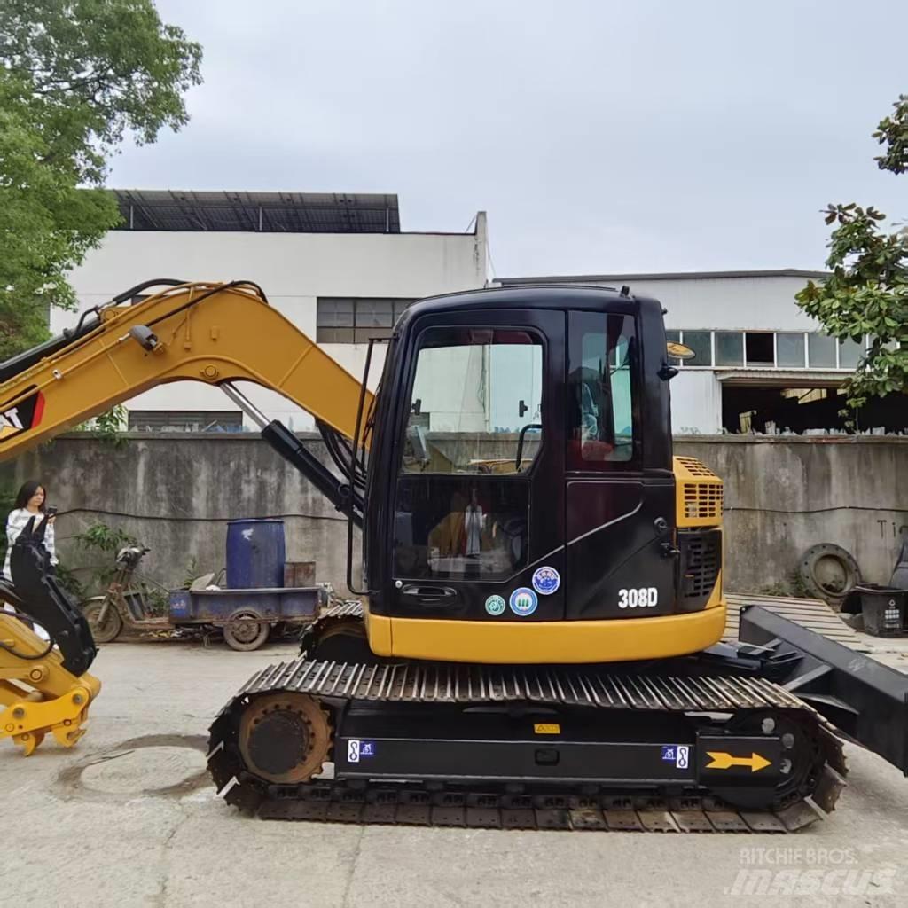 CAT 308 D Midi rýpadla 7t - 12t
