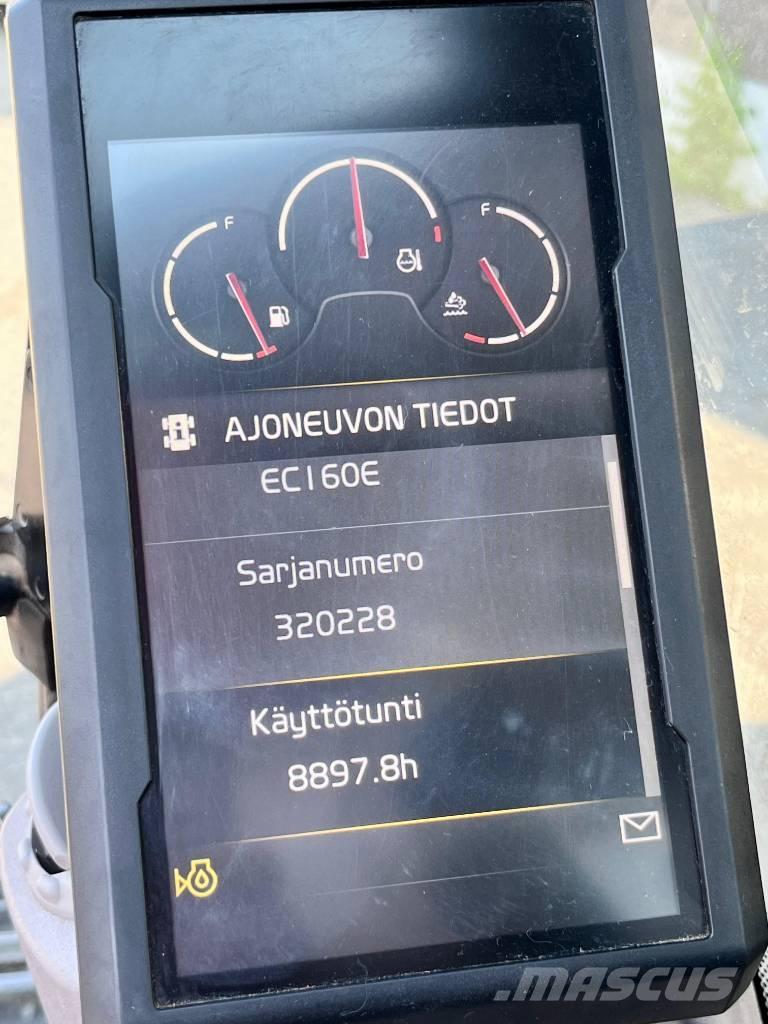 Volvo EC 160 EL Pásová rýpadla