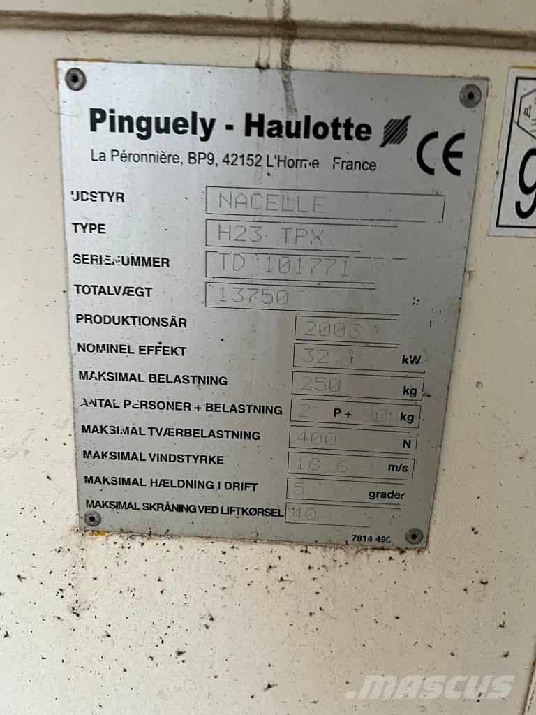 Haulotte H23 Stavební výtahy