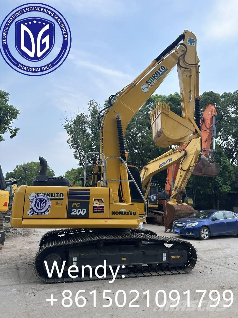 Komatsu PC 200-8 Pásová rýpadla