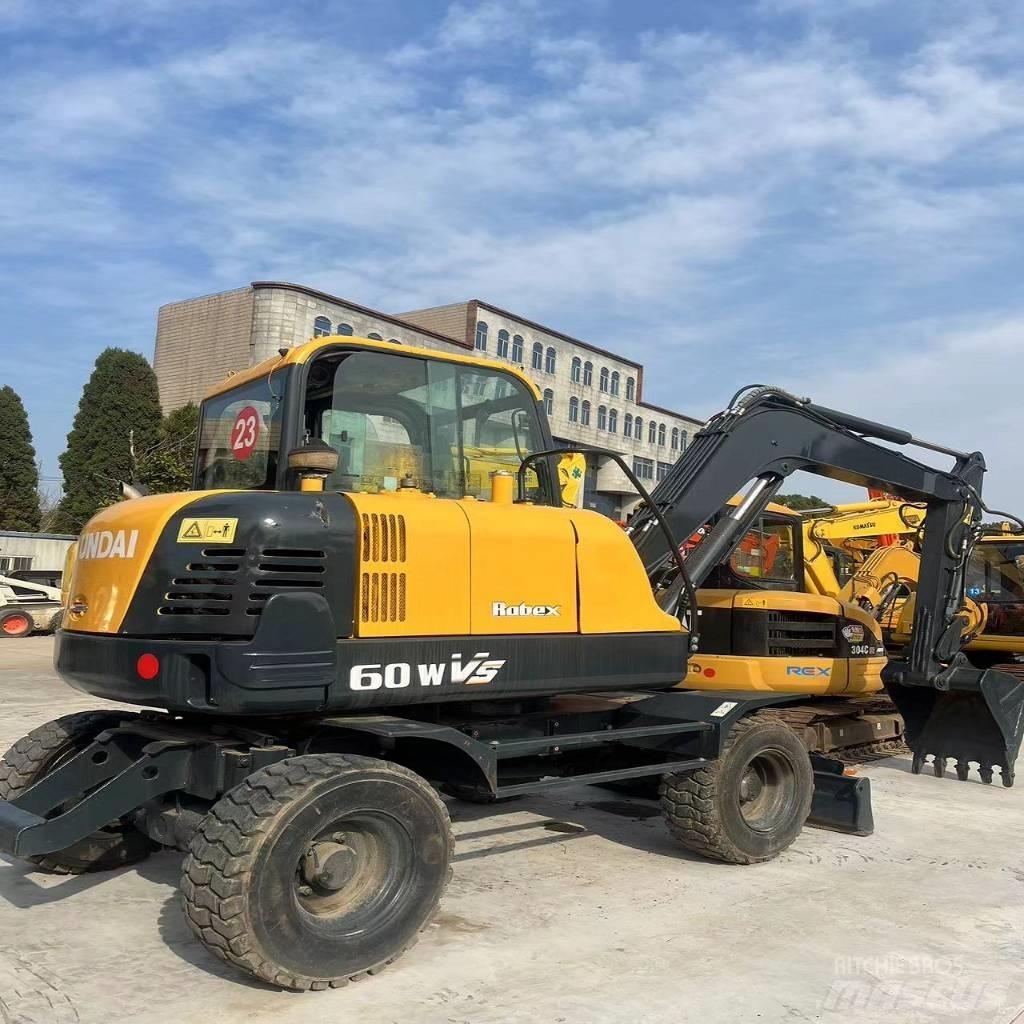 Hyundai R60W-9 Kolová rýpadla