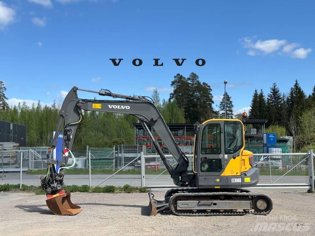 Volvo ECR 88 D Midi rýpadla 7t - 12t