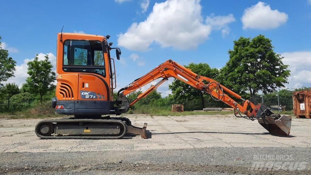 Doosan DX 27 Z Mini rýpadla < 7t