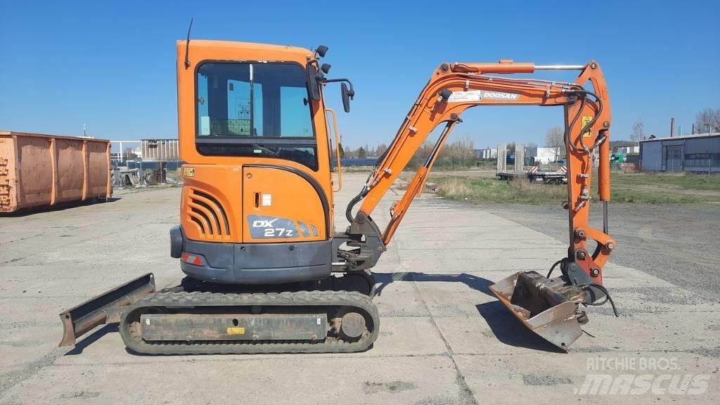 Doosan DX 27 Z Mini rýpadla < 7t