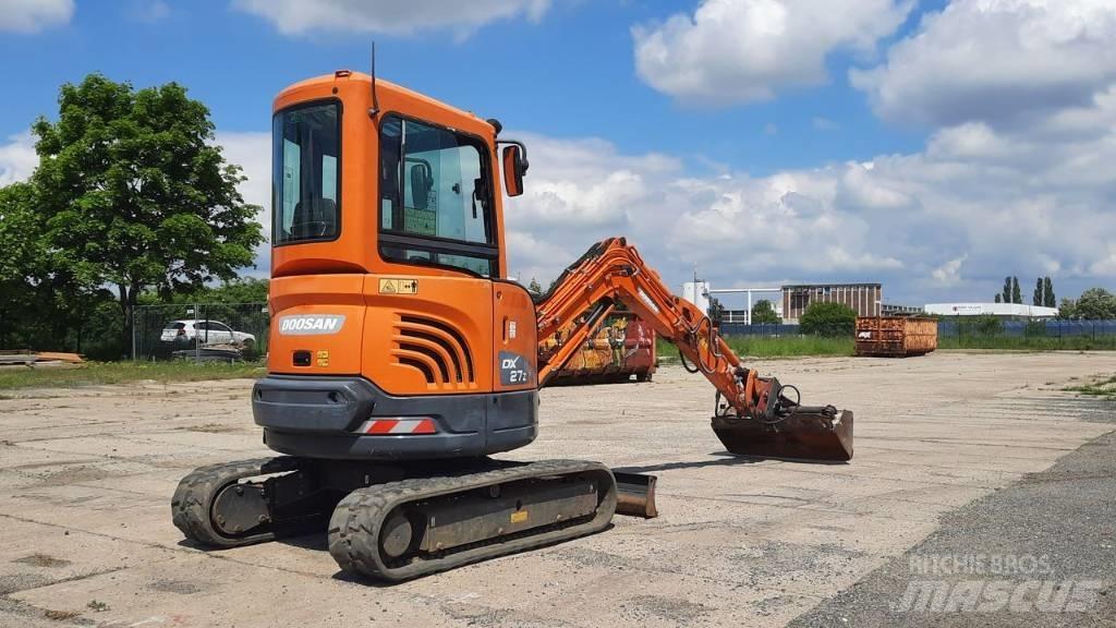 Doosan DX 27 Z Mini rýpadla < 7t
