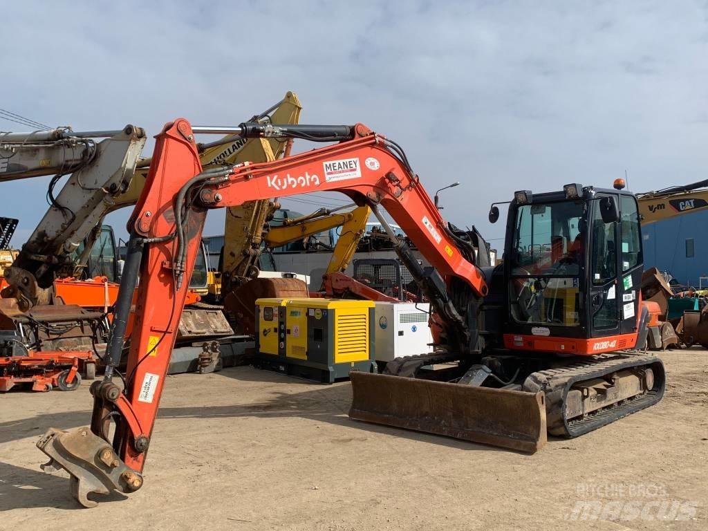 Kubota KX 080-4A Midi rýpadla 7t - 12t