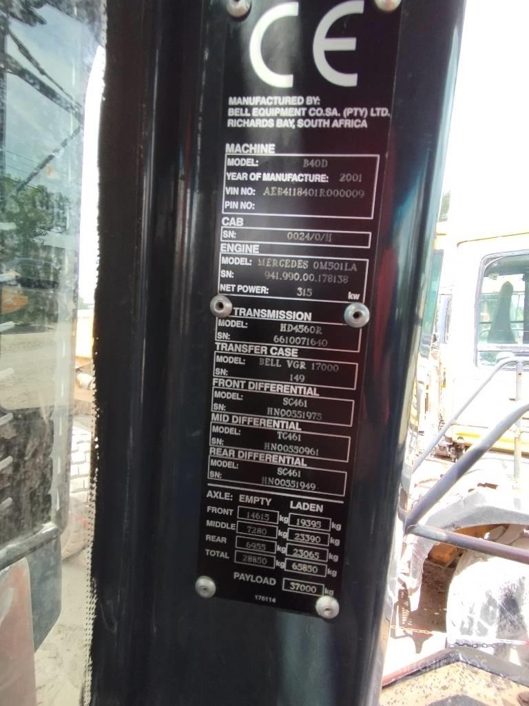 Bell B 40 D Kloubové dempry