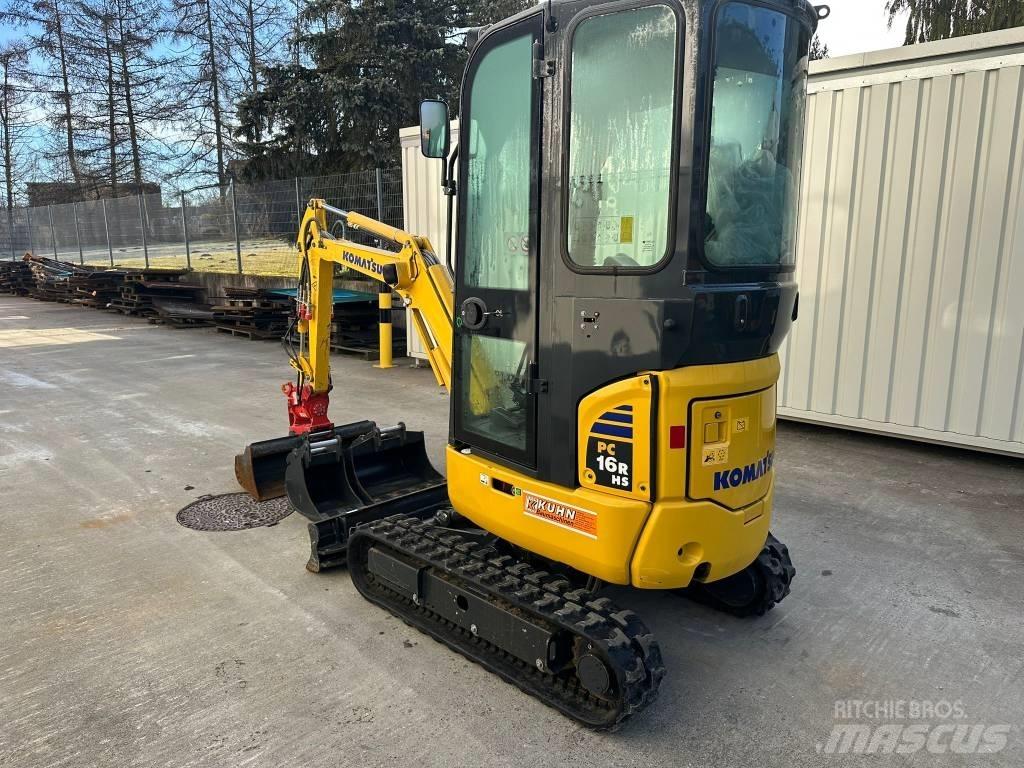Komatsu PC 16 R-3HS Mini rýpadla < 7t
