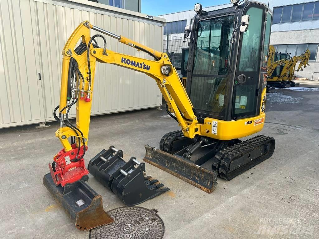 Komatsu PC 16 R-3HS Mini rýpadla < 7t